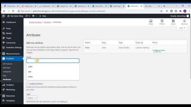 How to add product and atributes #6 | free ecommerce website 2021| free domain and free hosting смотреть онлайн