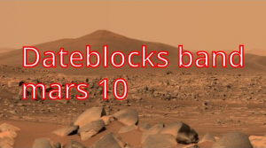 Dateblocks band mars 10
