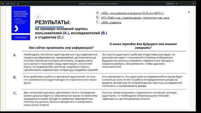 «Исследование аудитории и основы стратегирования» смотреть онлайн