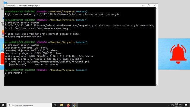 Curso de Git y Github: 7. Git como servidor y cliente смотреть онлайн