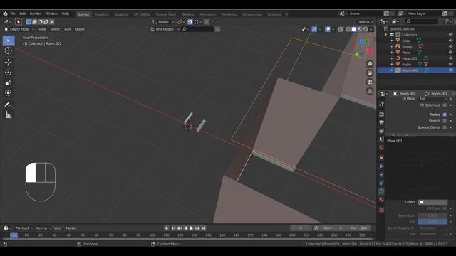 How to create MOULDINGS - Blender Tutorial смотреть онлайн