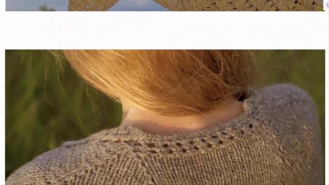 Фарерская  датская шаль вместо жакета и кардигана