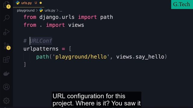 Create Django URL to View смотреть онлайн