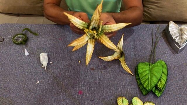 BROMÉLIA RHINCHOSPORA EM EVA | PASSO A PASSO смотреть онлайн