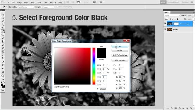 Color Splash Effect in Photoshop | TUTORIAL смотреть онлайн