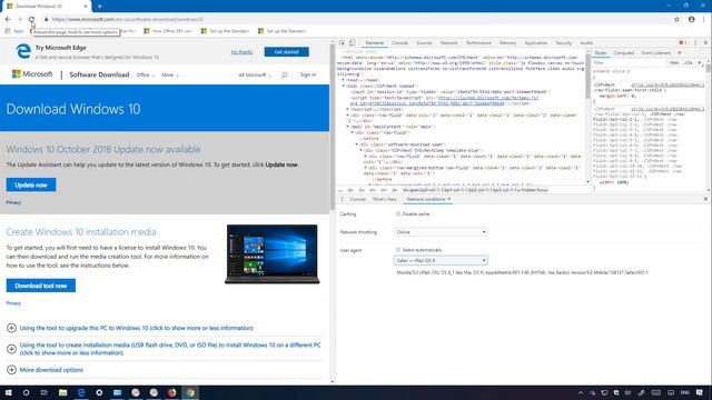 Windows 10 tutorial: Download version 1809 ISO WITHOUT Media Creation Tool смотреть онлайн