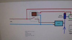 Реле протока в насосную станцию