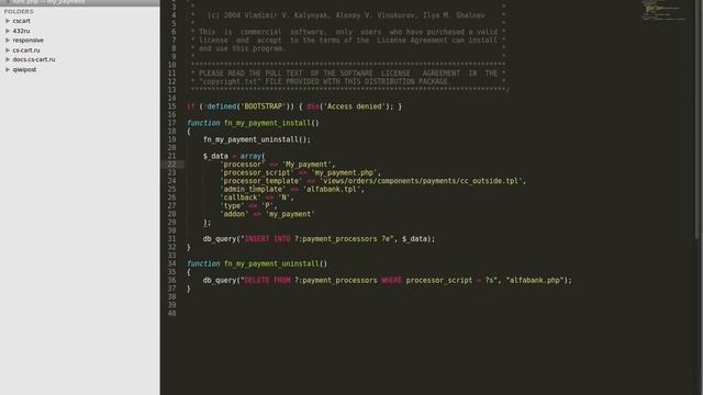 9.2 CS-Cart: Как работают способы оплаты в CS-Cart (часть 2) смотреть онлайн