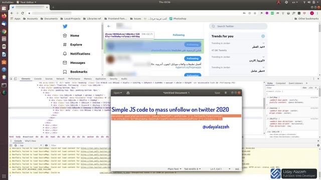Unfollow everyone on twitter 2020 last update (No download, No extensions, Mass unfollow) смотреть онлайн