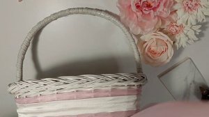 DIY: Как украсить Пасхальную корзину - своими руками. Декор Пасхальной  корзины.