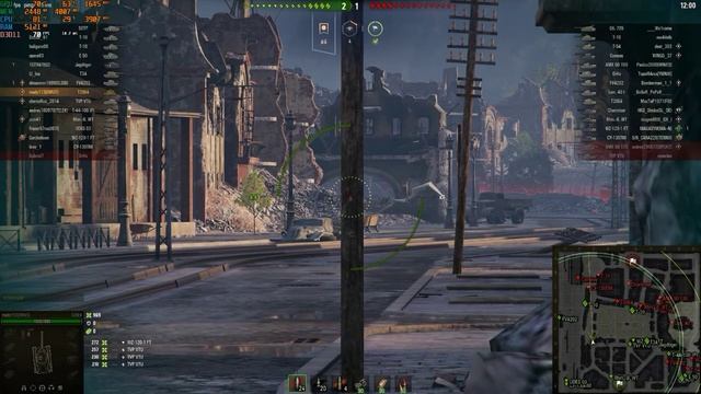 Stream on Dell G5 5587 in World of Tanks смотреть онлайн