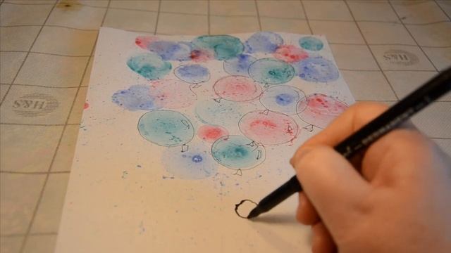 Урок рисования "Мыльные пузыри" смотреть онлайн