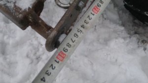 Самодельная задняя навеска на минитрактор! размеры..