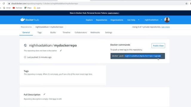 Docker | create docker image | push and pull from Repo смотреть онлайн