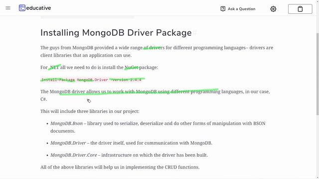 MongoDB Intro: 117 Descarga e Instalación del Driver de MongoDB Utilizando el Manejador NuGet смотреть онлайн
