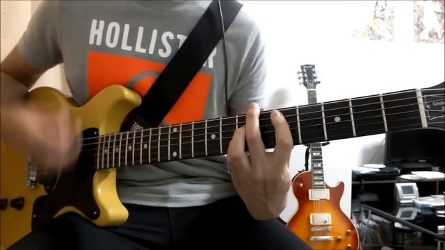 Green Day Stop When The Red Lights Flash Guitar Cover SOLO Howto play TAB смотреть онлайн