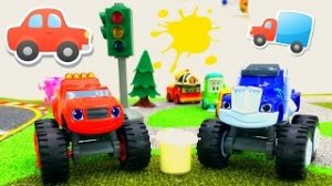 Вспыш и машинки - Игры для мальчиков - Трасса.mp4