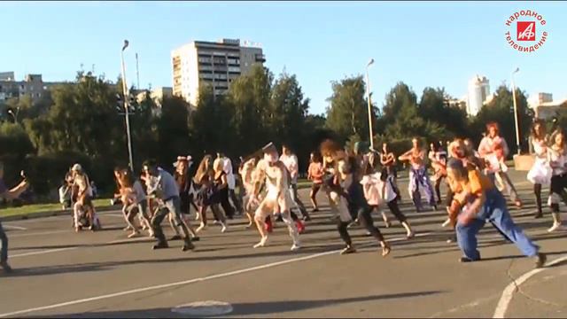 Парад зомби в Перми смотреть онлайн