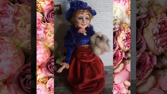 Кукла из капрона. Мини-бар. Шкатулка "Дама с собачкой". смотреть онлайн