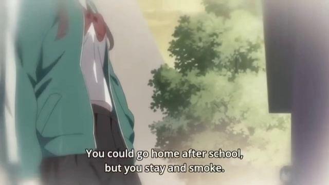 Delinquent girl falls in love with a cool Students council president# Tsurezure anime смотреть онлайн