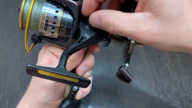 Замена ручки на катушке Ryobi Ecusima! смотреть онлайн