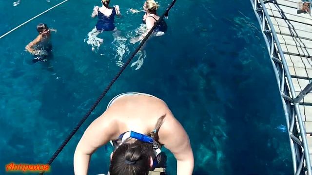 Boat trip from Corfu Lefkimmi to Paxos and Antipaxos 2017 смотреть онлайн