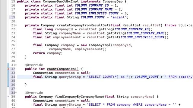 JDBC #6: Aggregatfunktionen смотреть онлайн
