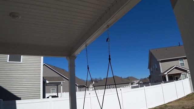 Продолжаем обустраивать новый дом/ Повесили качели, теперь как в парке/ Смотрим участок для дома СШ смотреть онлайн