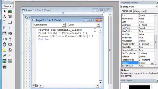 изучение среды программирования visual basic 5.0 3 часть смотреть онлайн