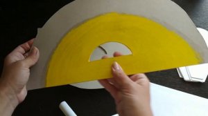 мк веера- ромашки для танцев в детский сад