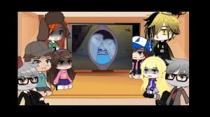 Gravity Falls react to TikTok |Реакция Гравити Фолз на тт |rus/eng| Эйчес moment | 2/9 Gravity Fall