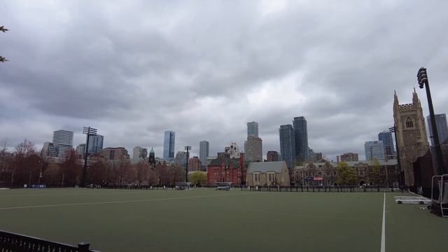 University of Toronto Downtown St George Campus Walk (April 30, 2021) смотреть онлайн