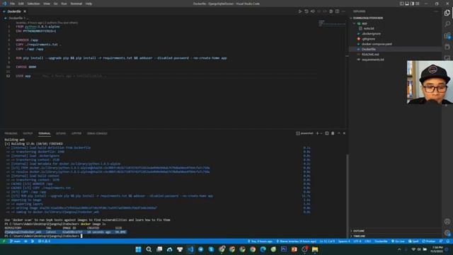 Hướng Dẫn Cài Đặt và Sử Dụng Django, SQLite với Docker, VScode trên Window OS смотреть онлайн