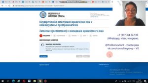 Заполнение формы Р15016 на сайте ФНС при принятии решения о ликвидации