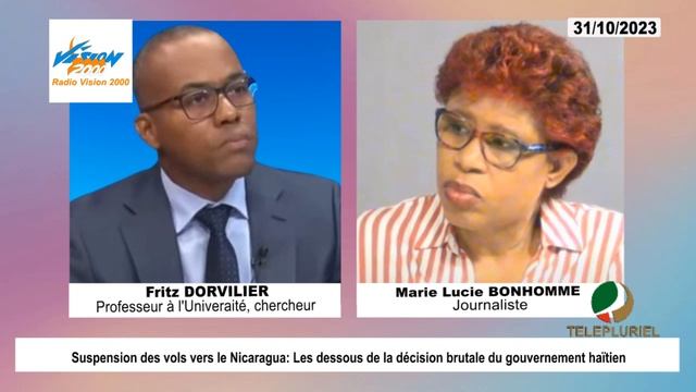 Fritz DORVILIER est l'invité de Marie Lucie BONHOMME смотреть онлайн