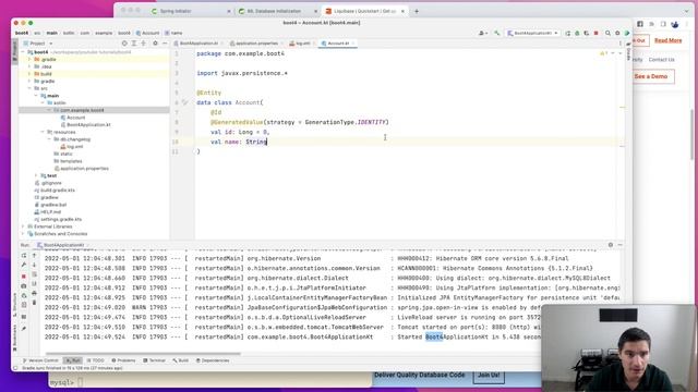 Spring Boot Kotlin Part 4 - Database Access using Spring Data JPA смотреть онлайн