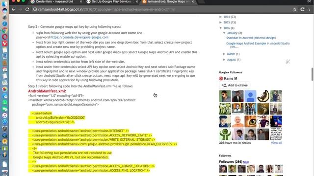 Android Studio Tutorials - 45 : Google Maps Android API V2 in Android смотреть онлайн