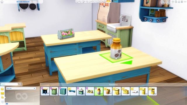 NEW KITCHEN PACK // The Sims 4 Country Kitchen Kit Build/Buy Overview смотреть онлайн