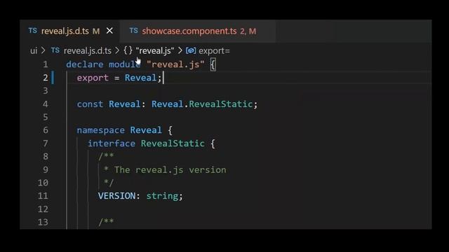 Adding Reveal.JS into your Angular TypeScript Application смотреть онлайн