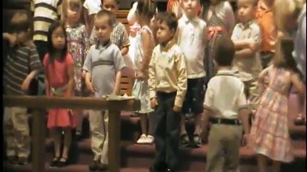 Выпускной день в Американском детском саду - Бетани церковь