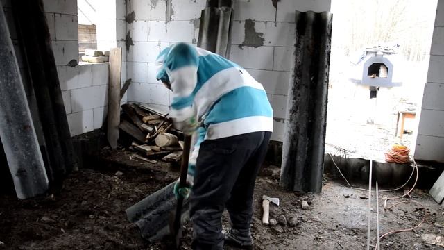 ФУНДАМЕНТ ЗИМОЙ / КУПИЛ ДОМ В ДЕРЕВНЕ/ ИЗБА /ДОМИК / ХУТОР / НОВЫЙ ГОД смотреть онлайн