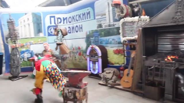 Мастер-класс по художественной ковке. Нижний Новгород. смотреть онлайн