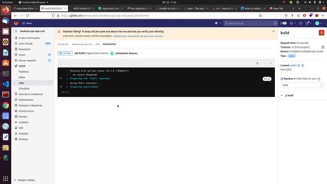 Desktop Based MFC C++ Application Deployment with Gitlab CI/CD смотреть онлайн