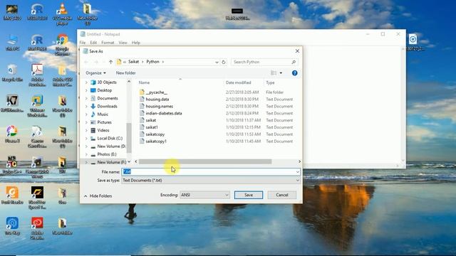 How to Write your Python Program in notepad and run on your python Interpreter смотреть онлайн