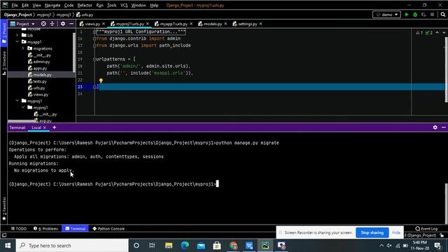Django Admin Interface python web development course:9 learn python course|| machine learning смотреть онлайн