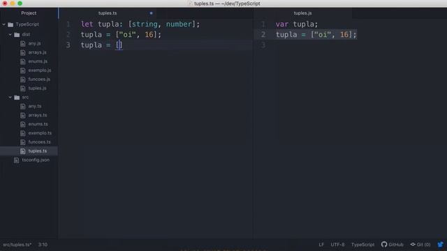 0015-10 Como Definir um Tuple (Tupla / Enupla) no TypeScript смотреть онлайн