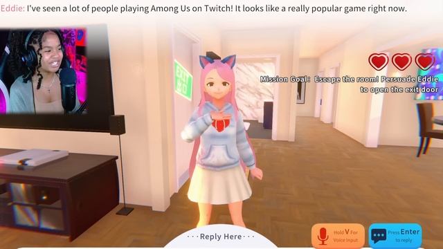 I POISIONED YANDERE AI GIRLFRIEND?! || Talking w/Yandere [7] смотреть онлайн