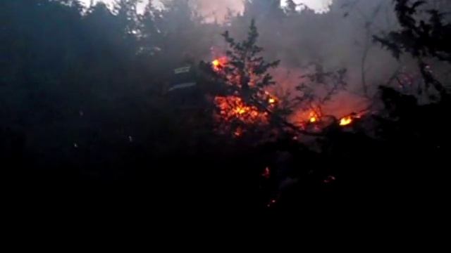 Incendio Caprese Michelangelo AR 8/9 Agosto 2015 смотреть онлайн
