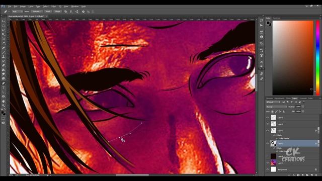 Vector portrait speed art | Adobe Photoshop CC - john Wick смотреть онлайн