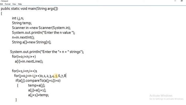 SORT NAMES IN ALPHABETICAL ORDER IN JAVA | SORT ARRAY OF NAMES смотреть онлайн